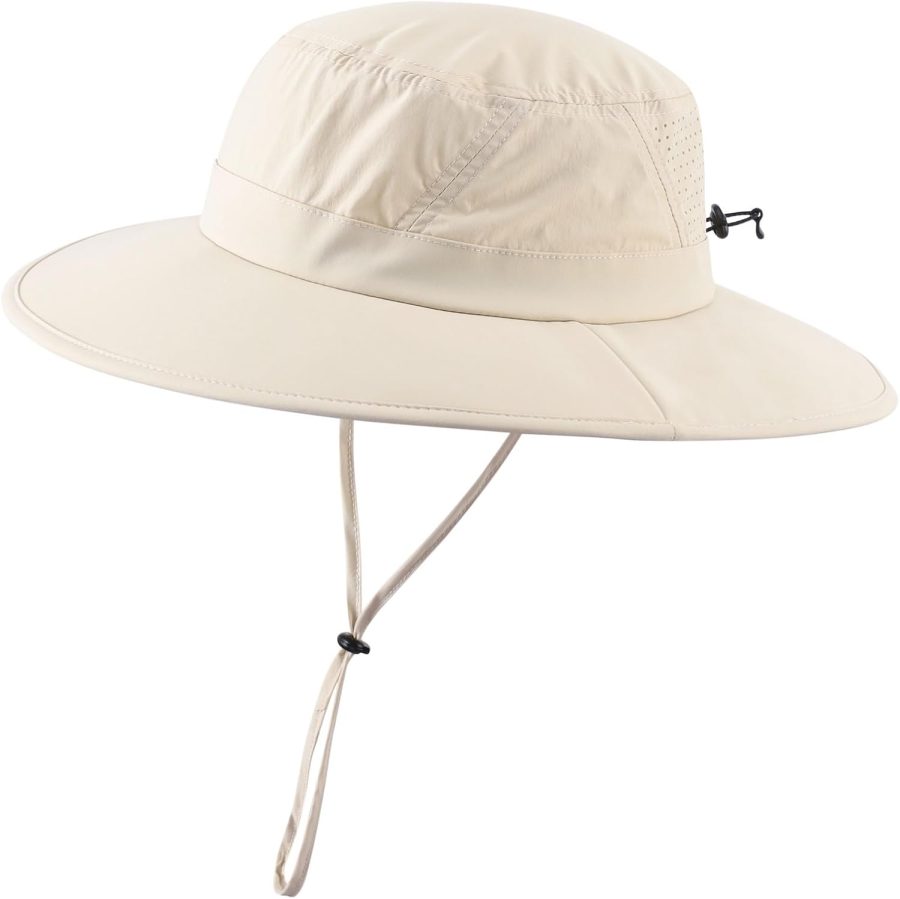 UPF 50+ Sun Hats for Men Women Foldable Wide Brim Fishing Hat Quick Dry Summer Outdoor Garden Safari Bucket Hat
