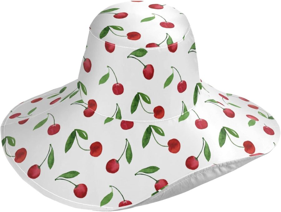 Women's Summer Wide Brim Sun Hats Waterproof Foldable Sun UV Protection Hat Gardening Hat for Garden