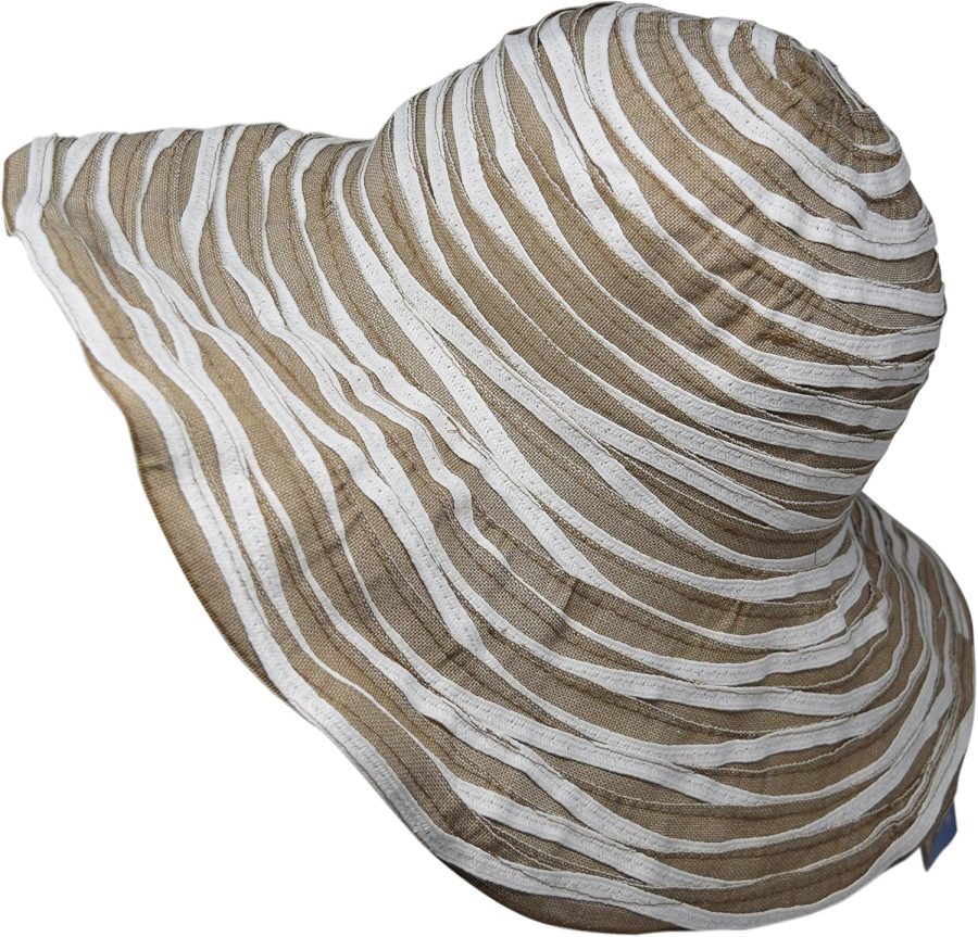 Packable Reversible  Sun Shade Beach Hat, Adjustable Wide Shapeable Brim, SPF UPF 50 UV Protection - Image 2